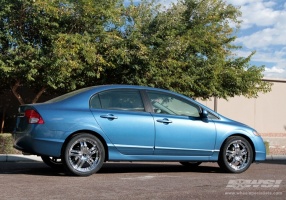 2011 Honda Civic with MKW M105 wheels