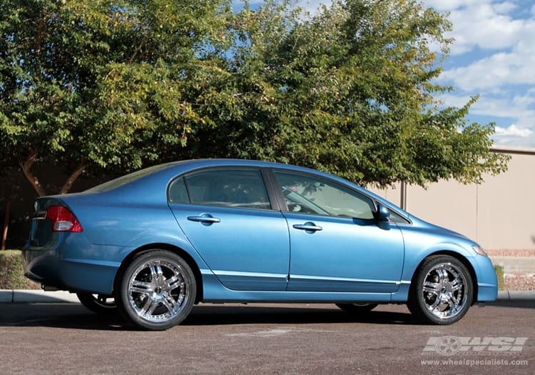 2011 Honda Civic with MKW M105 wheels