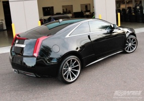2011 Cadillac CTS with Vossen CV1 wheels