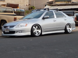 2007 Honda Accord with 19x9.5 AME CX wheels