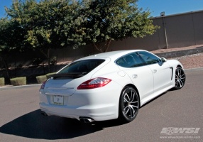 2011 Porsche Panamera with Giovanna Crewe wheels