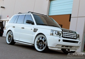 2010 Land Rover Range Rover Sport with GFG Trento-7 wheels