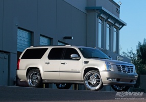 2009 Cadillac Escalade with Giovanna Calisix wheels