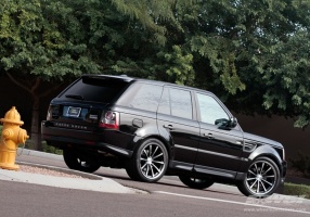 2011 Land Rover Range Rover Sport with Vossen CV1 wheels