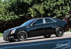 2011 Cadillac CTS with Giovanna Martuni wheels