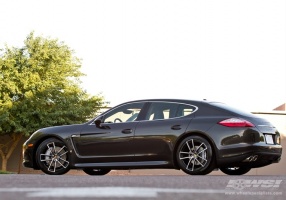 2011 Porsche Panamera with Giovanna Crewe wheels