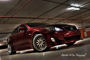 2007 Lexus IS 350 with 19x8.5 Work VS-XX wheels